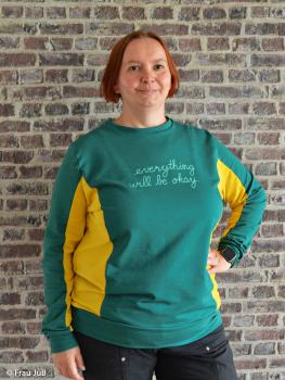 Preview: French Terry Panel ca. 100cm Okay von Swafing by Käselotti